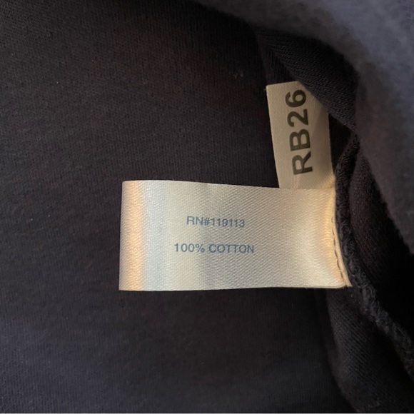 Cuffy’s of Cape Cod Pullover Navy with Green Lining Quarter Zip NWOT Medium - Picture 4 of 8